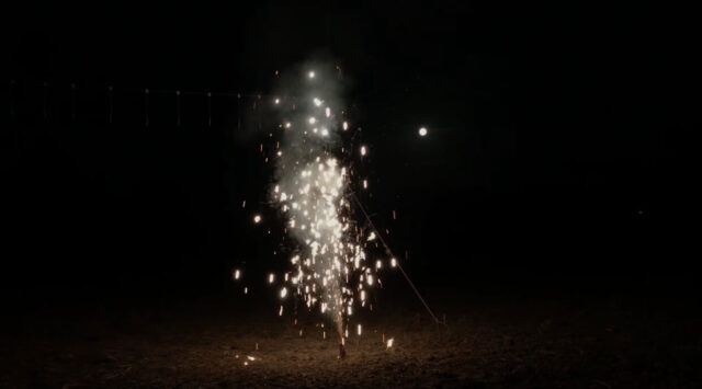 「煌キラメキ」という噴出花火を実際に使用した感想